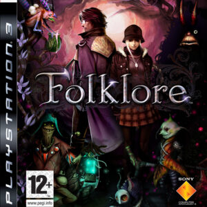 folklore ps3 capa sem jogo com estojo