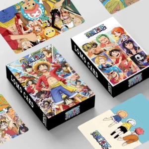 30pcs One Pieces Lomo Cards Luffy Photocard Double Sided Zoro
