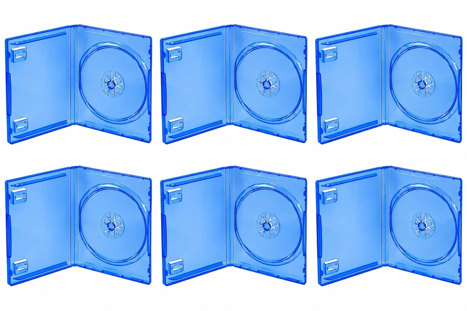 Estojo azul para jogos PS4 e PS5